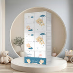 Affordable-plastic-wardrobe-for-kids-with-easy assembly-guide__sprite-bear