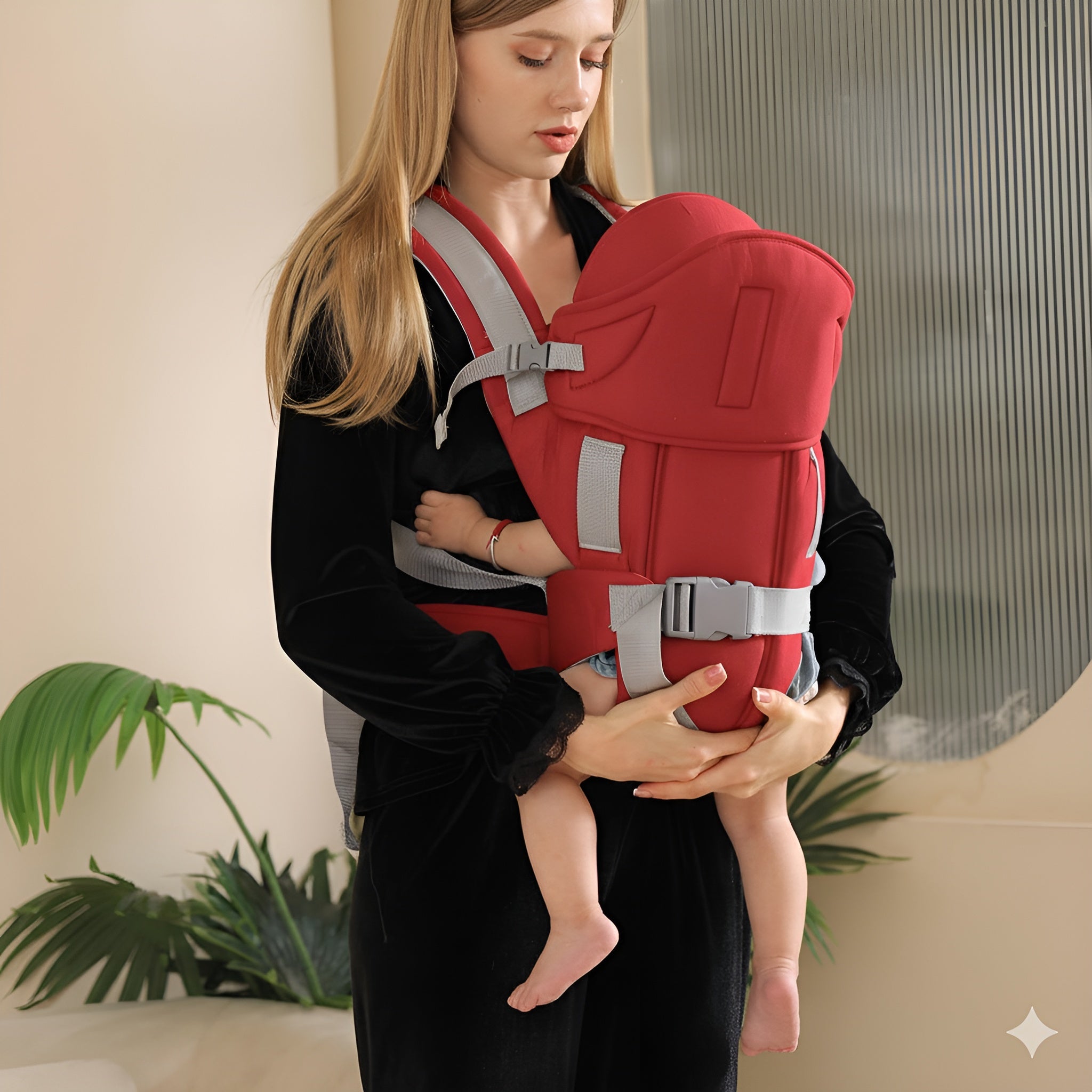Baby_carrier_with_extra_cushioning__Red