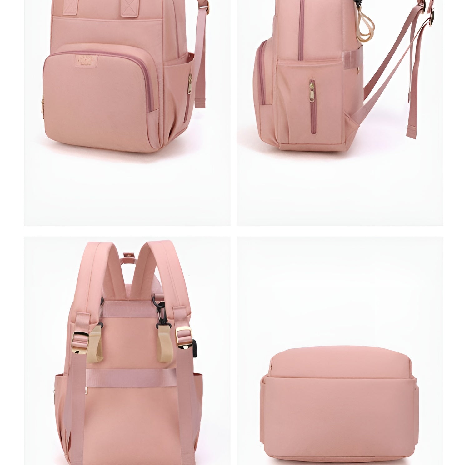 Best_diaper_backpack_for_travel_shopping_and_outdoor_trips__Pink