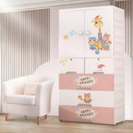 Best_plastic_wardrobe_for_kids__Giraffe