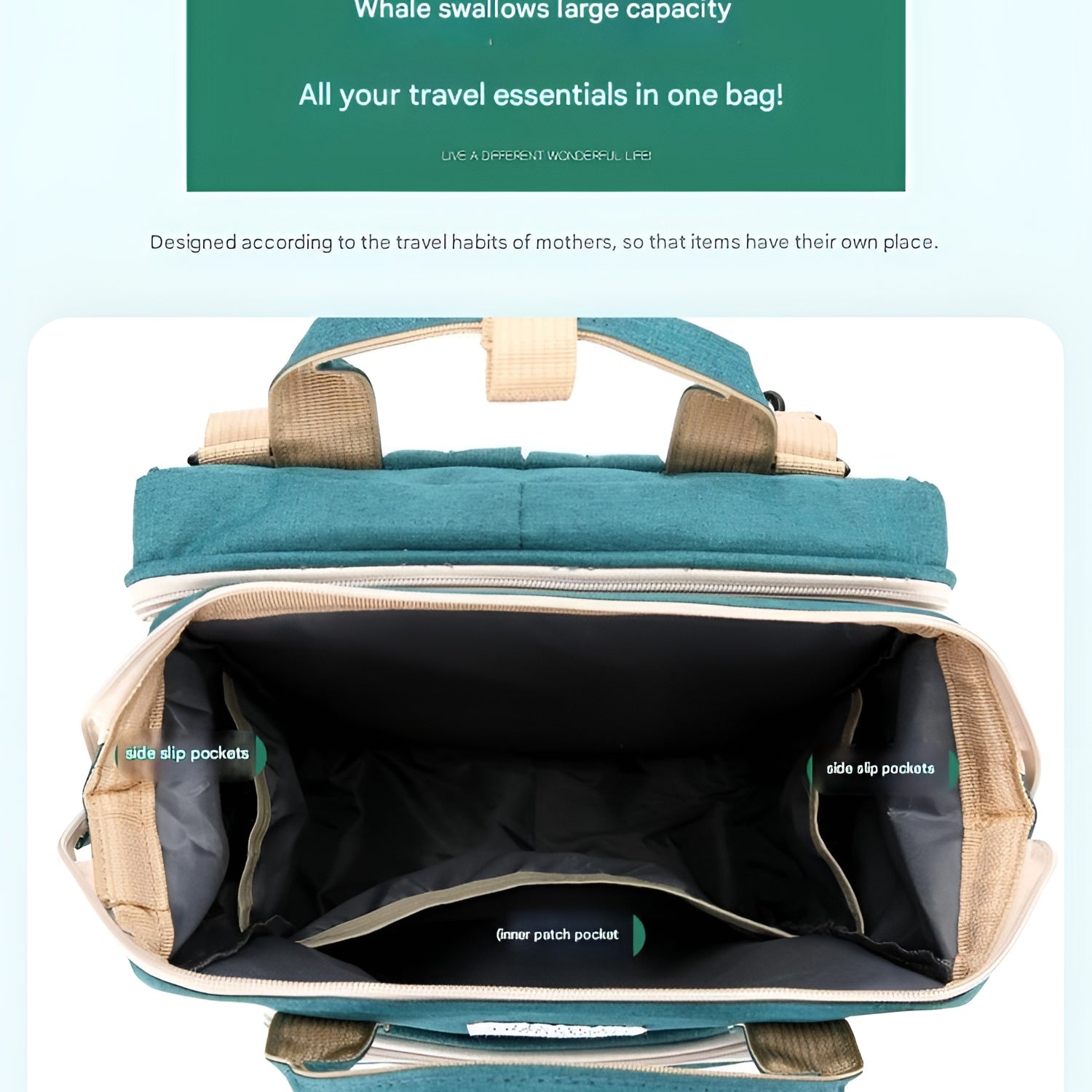 Black_maternity_diaper_bag_with_fashionable_design_and_functionality__Green