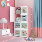 Cartoon_Themed_Soft_Plastic_Storage_Wardrobe_8door__new-pink