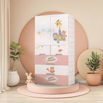 Cartoon_printed_plastic_wardrobe_for_kids__giraffe