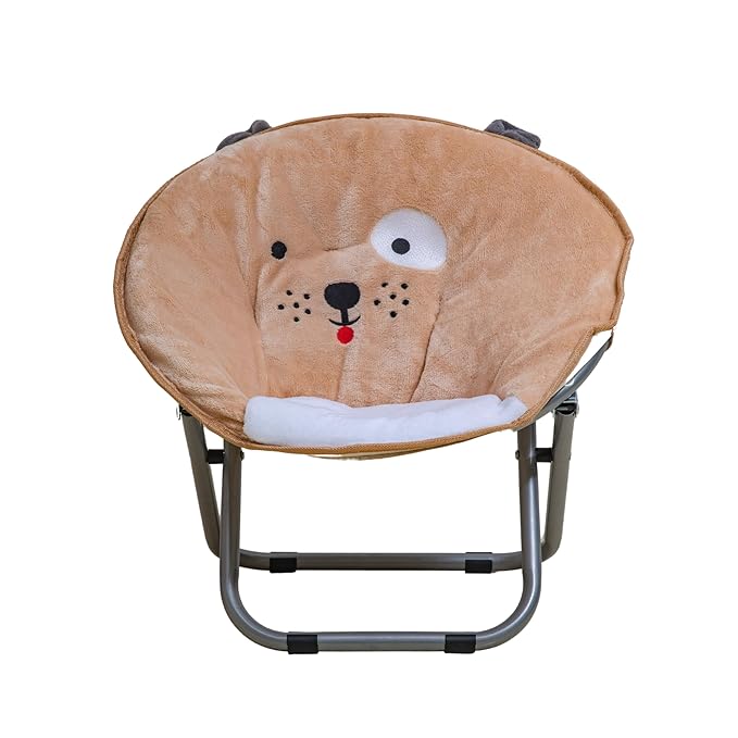 Colorful_kids__folding_chair_with_cartoon_print__beige