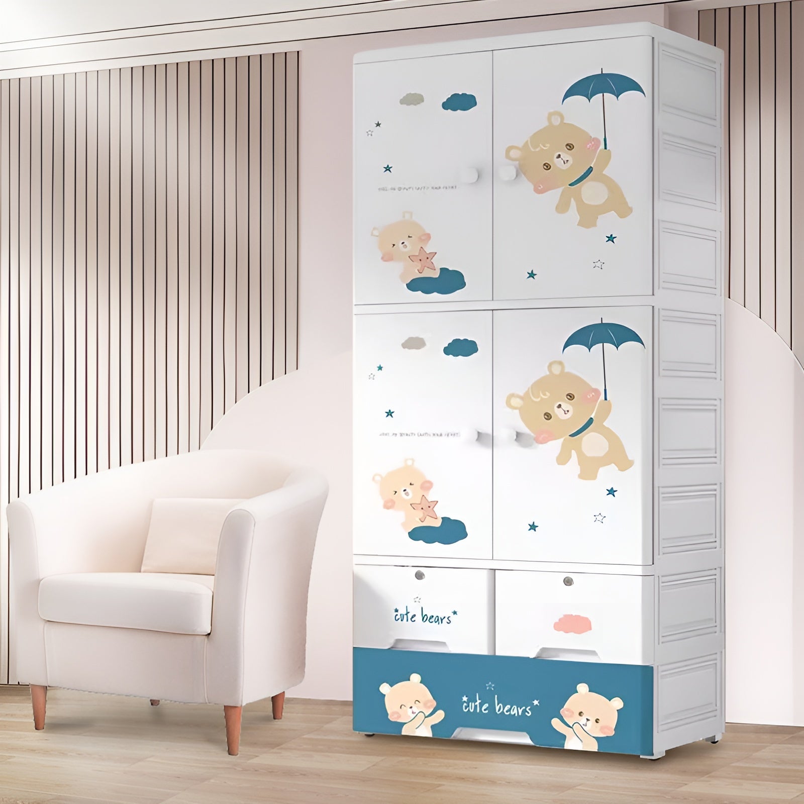 Designers_plastic_almirah_for_kids_room__sprite-bear