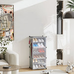 Durable_multi-tier_shoe_organizer_for_families__12-pair-gray