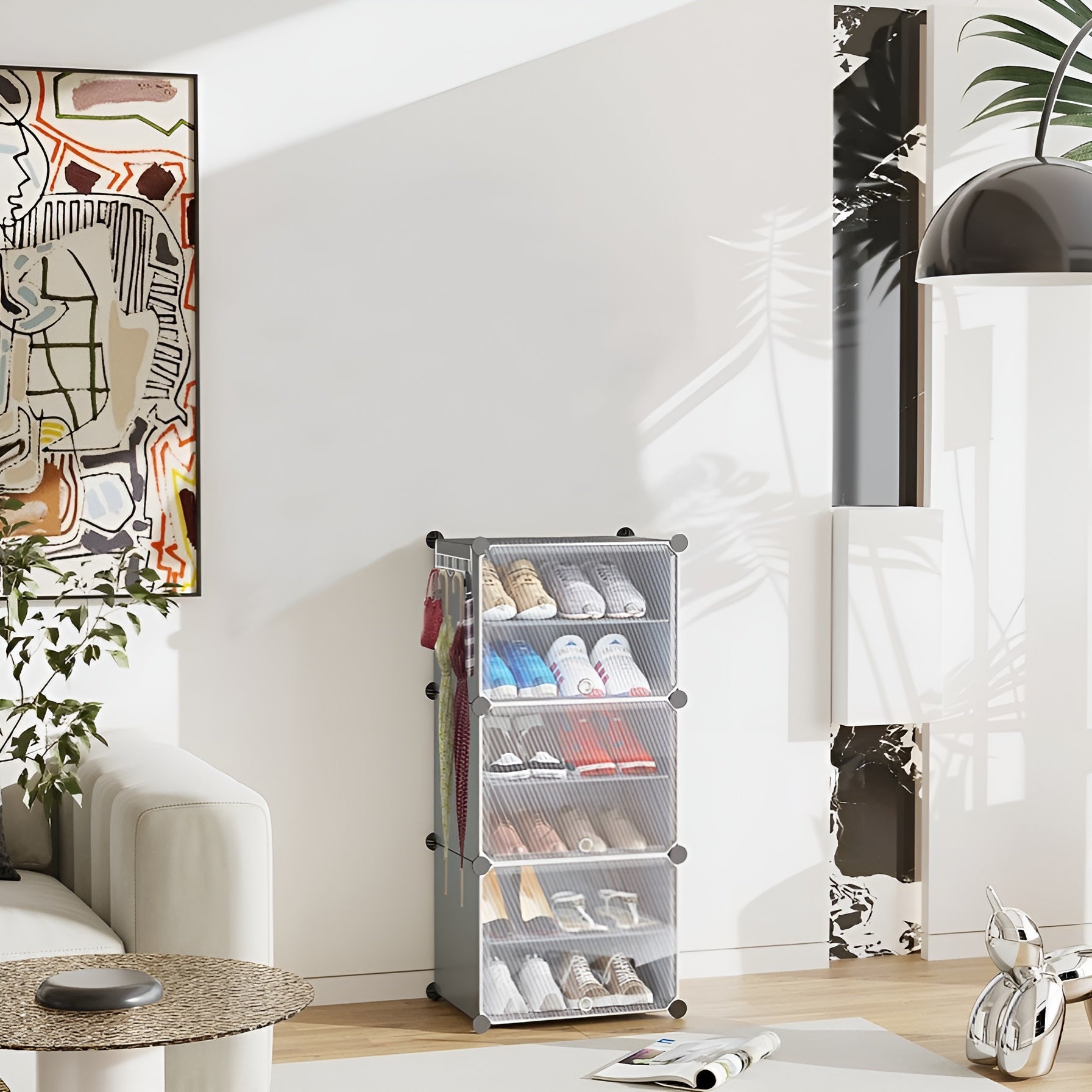 Durable_multi-tier_shoe_organizer_for_families__12-pair-gray