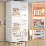 Foldable kids storage cabinet__Family