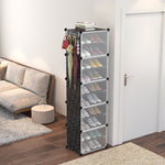 Foldable_soft_plastic_shoe_organizer_for_home__20-pair-black