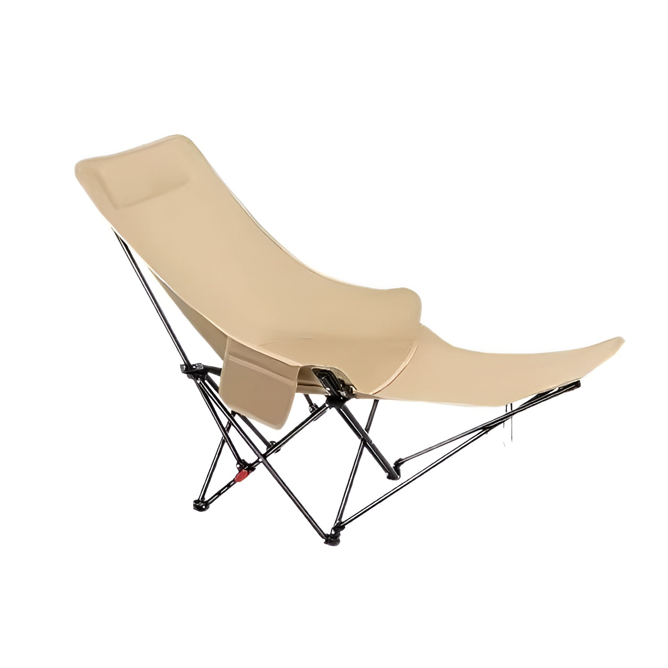 Heavy Duty Folding Recliner__cream