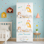 Kids almirah with drawers__Doll