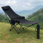 Multi-Position Folding Chair__black