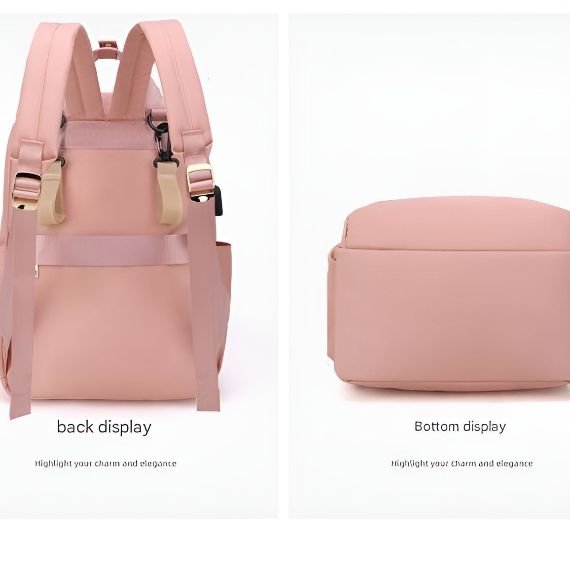 Multi-pocket_baby_diaper_backpack_for_organized_storage__Pink