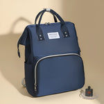 Multi-pocket_baby_diaper_bag_organizer__Navy-blue