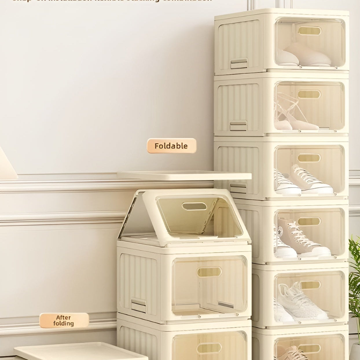 Plastic_shoe_display_case_with_dust-proof_lid__8-box