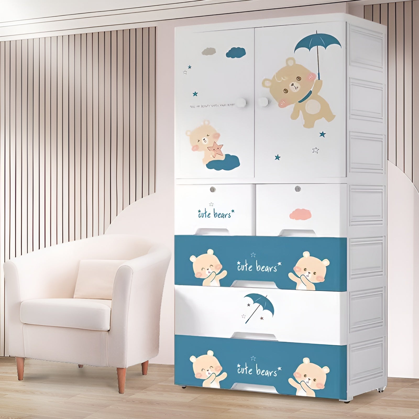 Plastic-wardrobe-for-kids-with-drawers__Sprite-bear