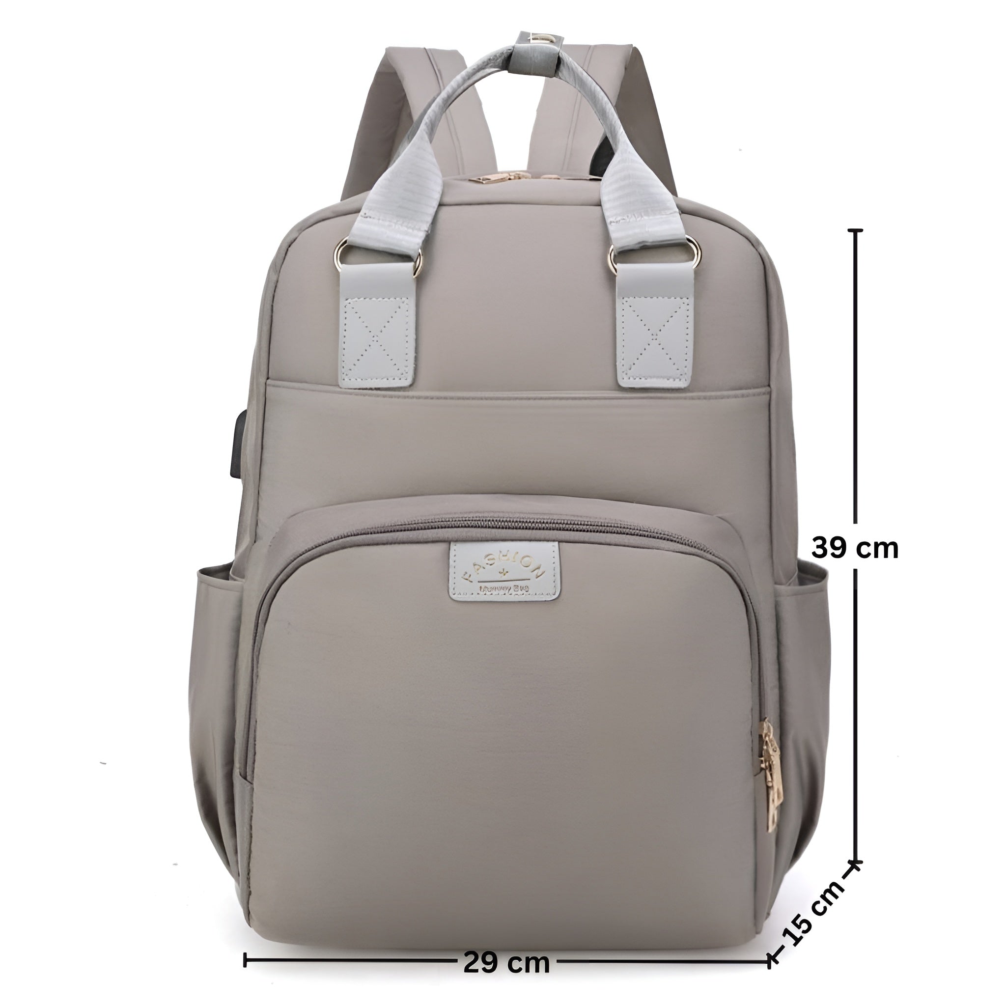 Practical_and_elegant_maternity_bag_for_daily_baby_care__Gray