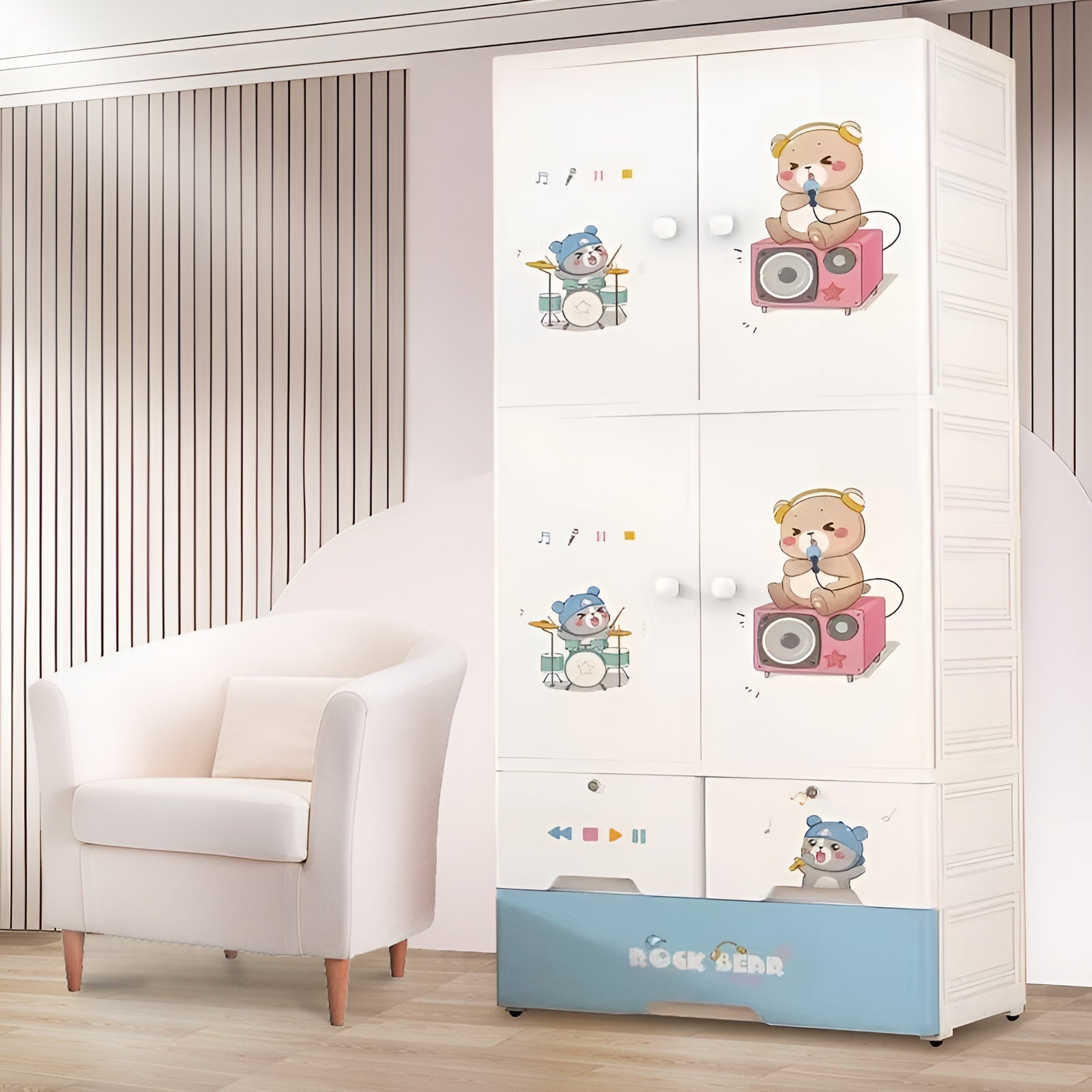 Premium-quality-plastic-almirah-online__rock-bear