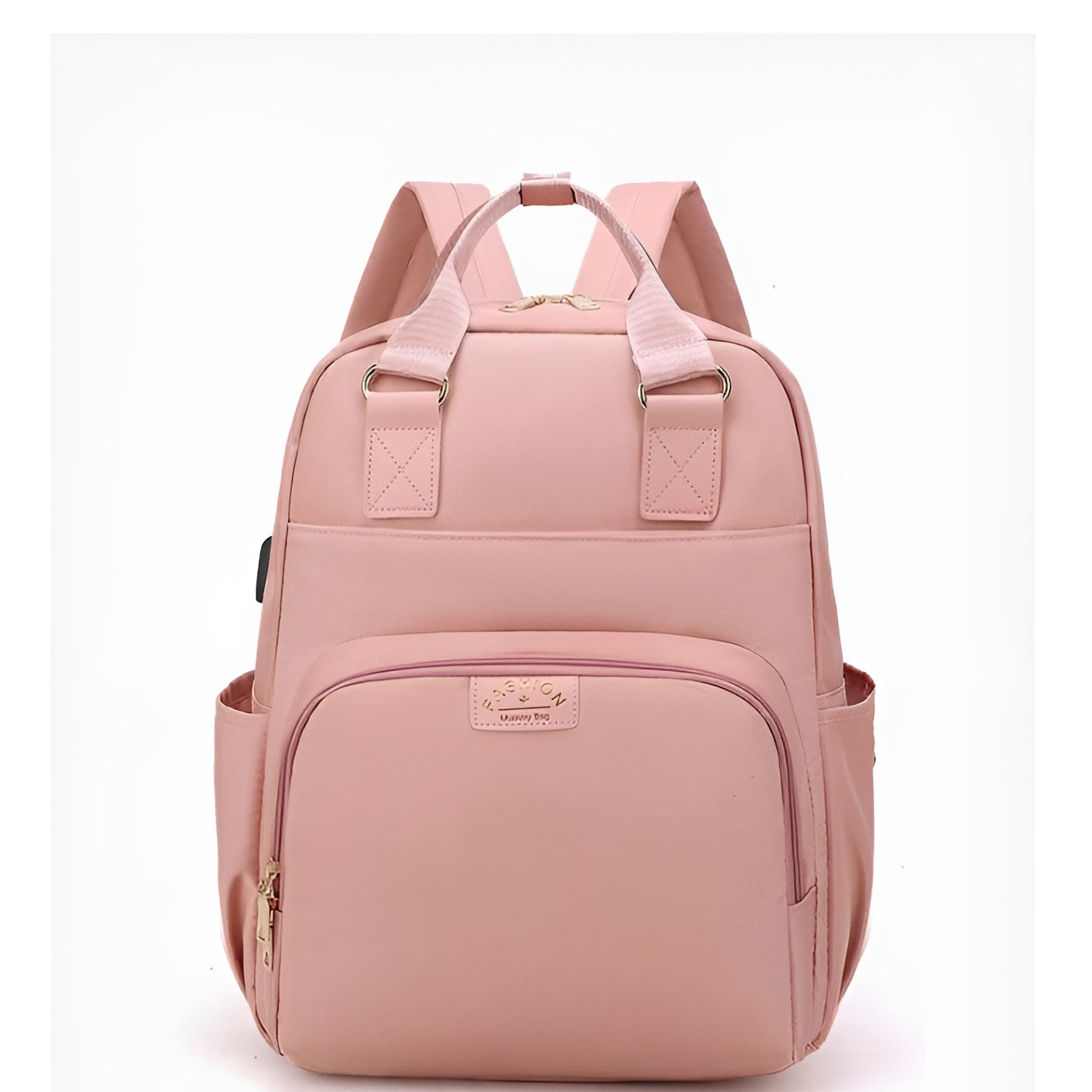 Premium_waterproof_mummy_bag_backpack_for_baby_essentials__Pink