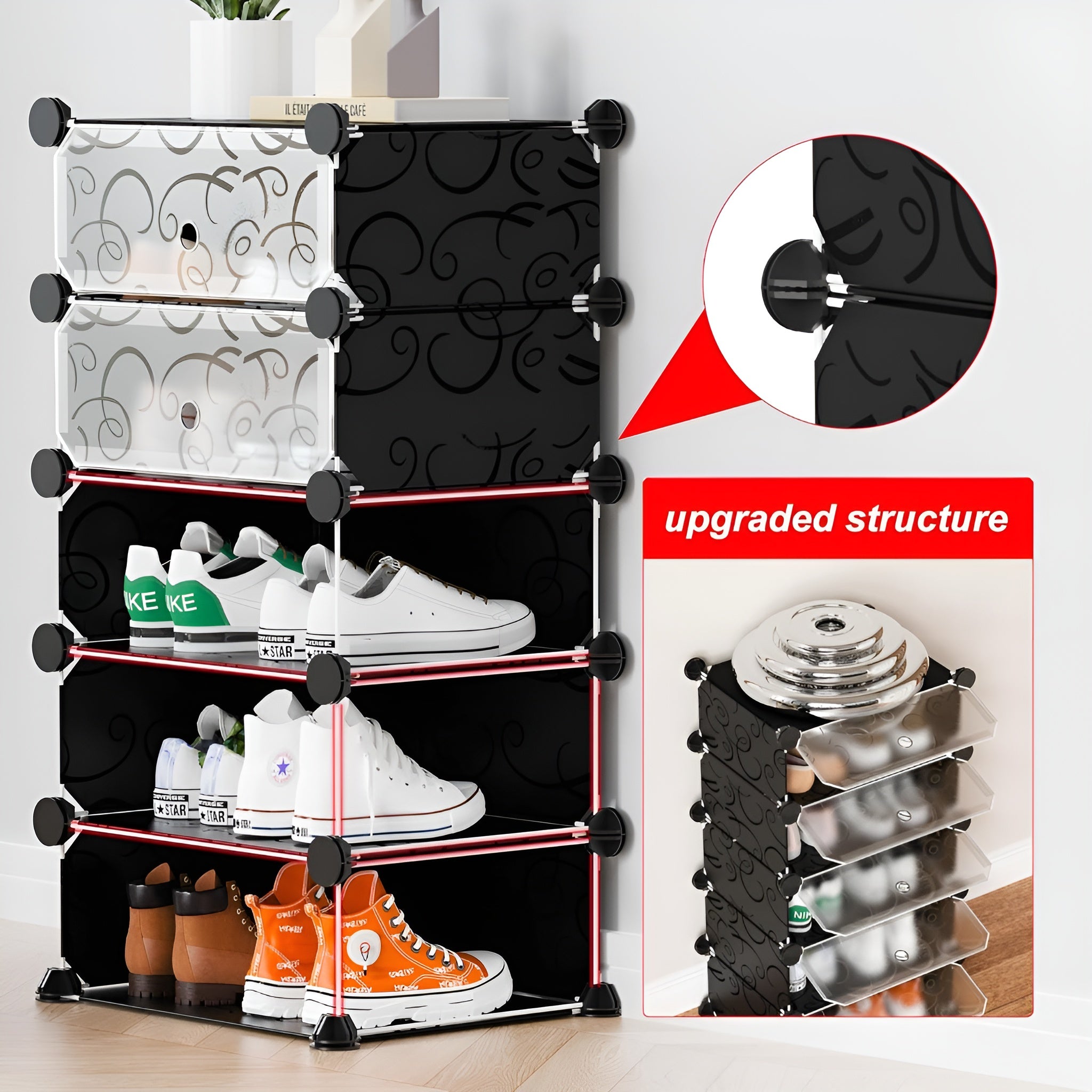 Reusable_soft_plastic_shoe_storage_for_seasonal_shoes__10-pair-black