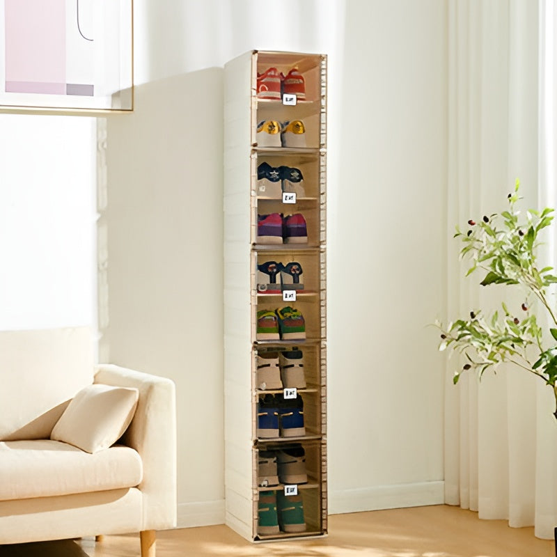 Tall_modular_shoe_storage_cabinet_with_transparent_doors__5-Door