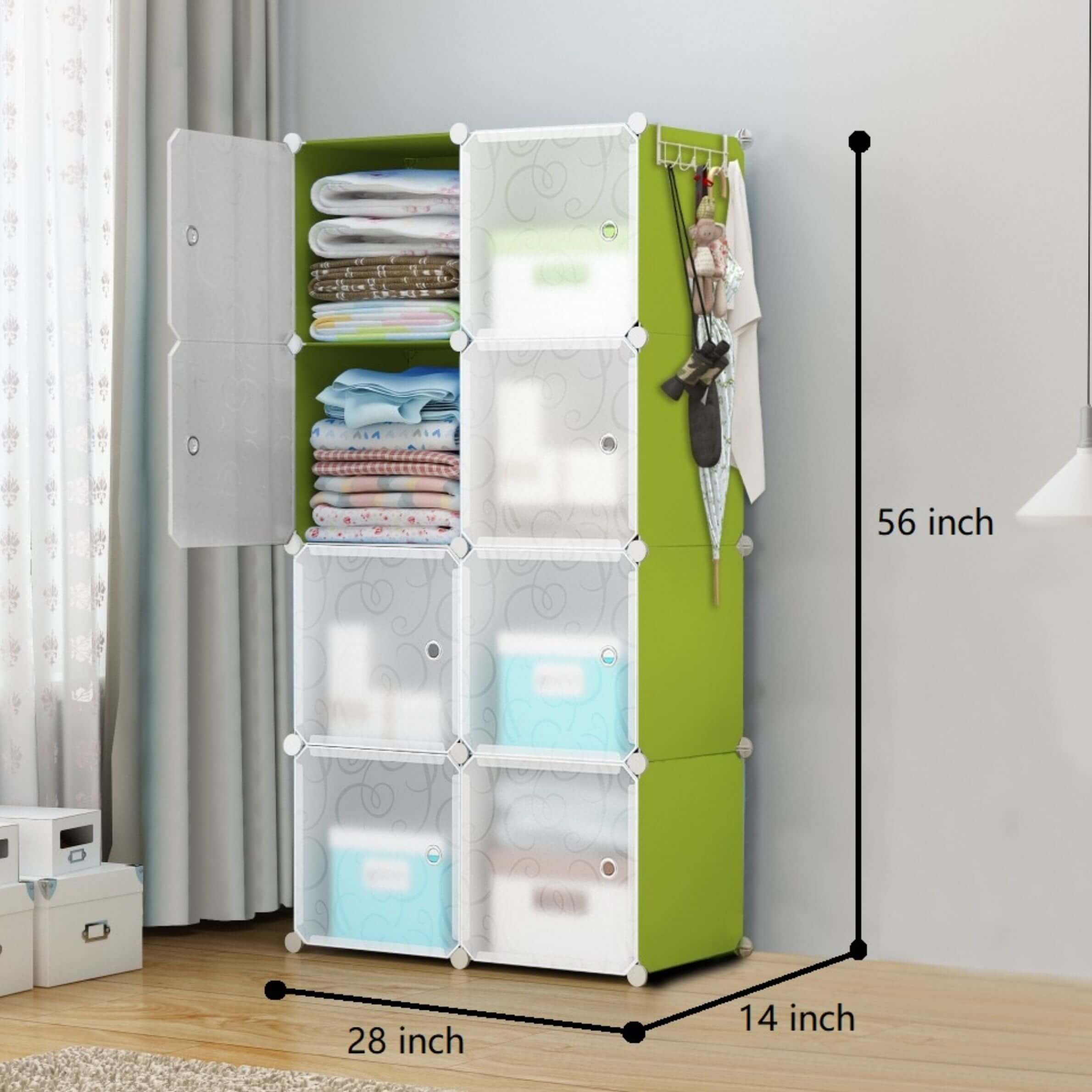 clear_panel_PP_storage_wardrobe__green