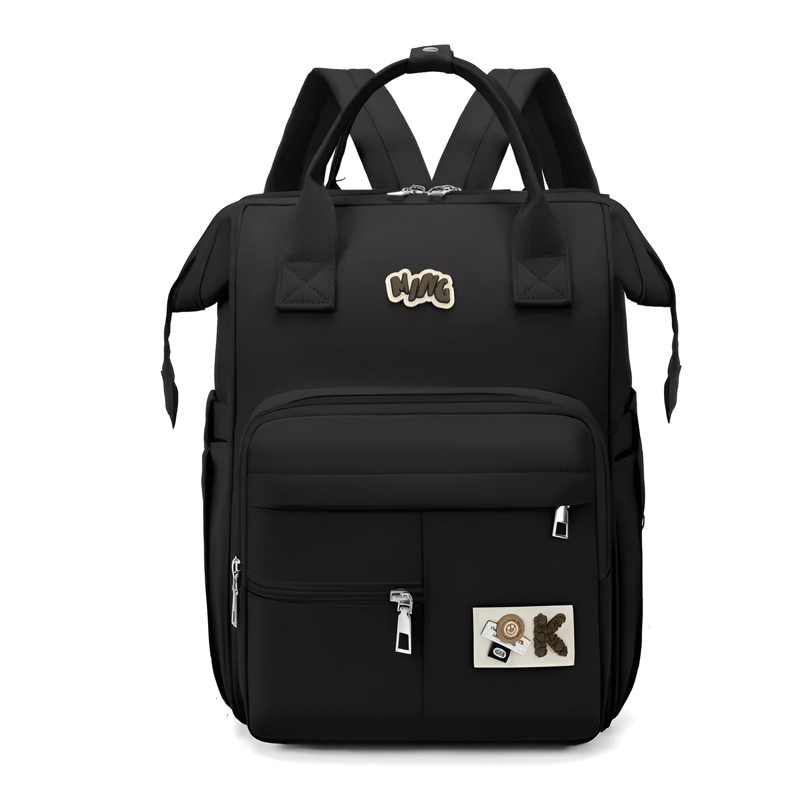 comfortable_shoulder_diaper_backpack_for_moms__Black