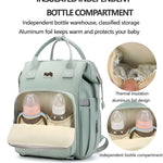 durable_waterproof_baby_backpack_for_moms__Green
