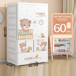 kids_wardrobe_with_hanging_space_and_drawers__Family