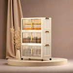 modern_farmhouse_kitchen_cabinets_with_matte_black_handles__3-Tier