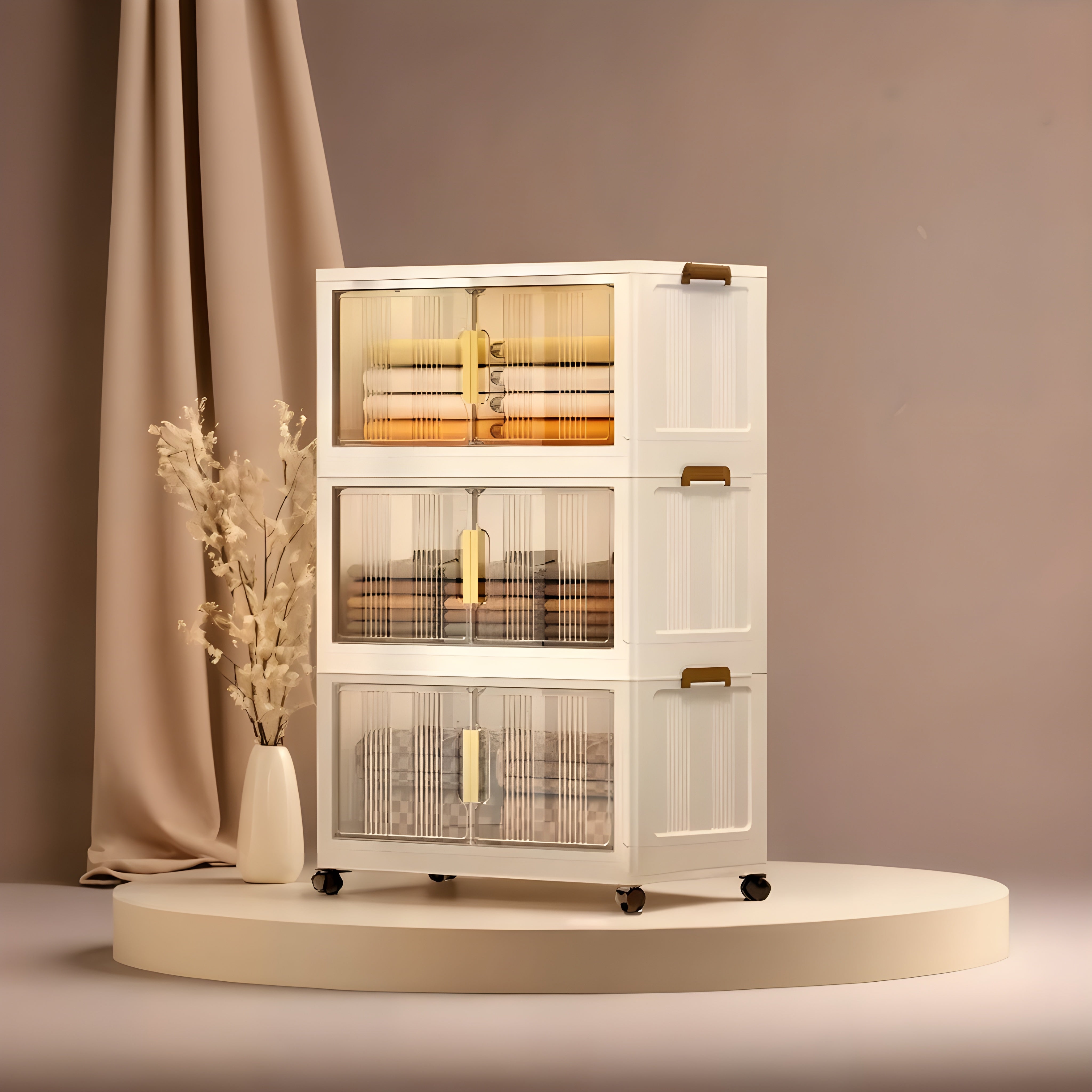 modern_farmhouse_kitchen_cabinets_with_matte_black_handles__3-Tier