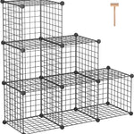 multi-purpose_6_cube_metal_storage_rack__Black