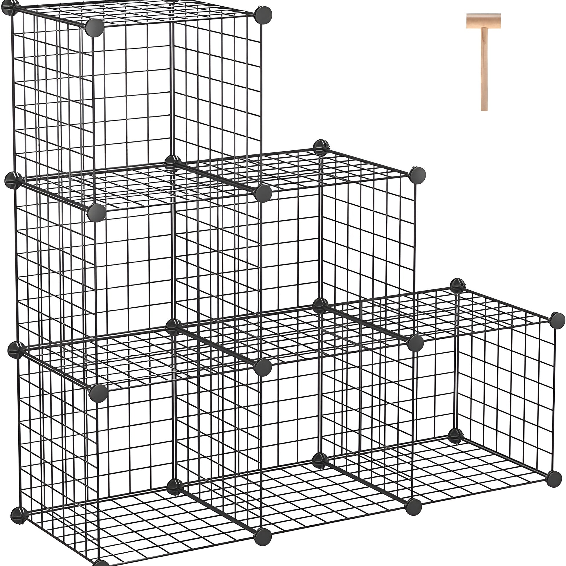 multi-purpose_6_cube_metal_storage_rack__Black