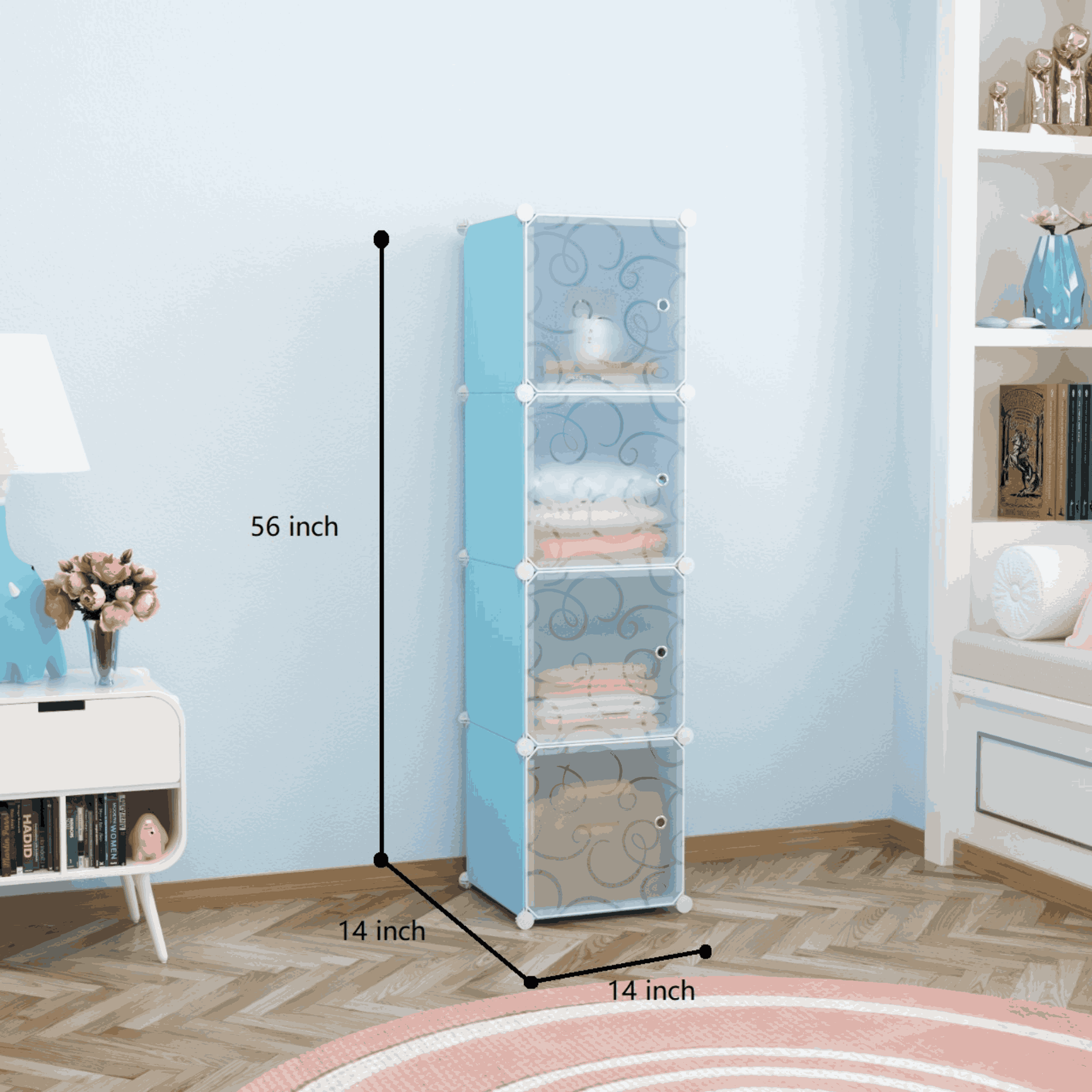 plastic_4_door_closet_with_visible_compartments__blue