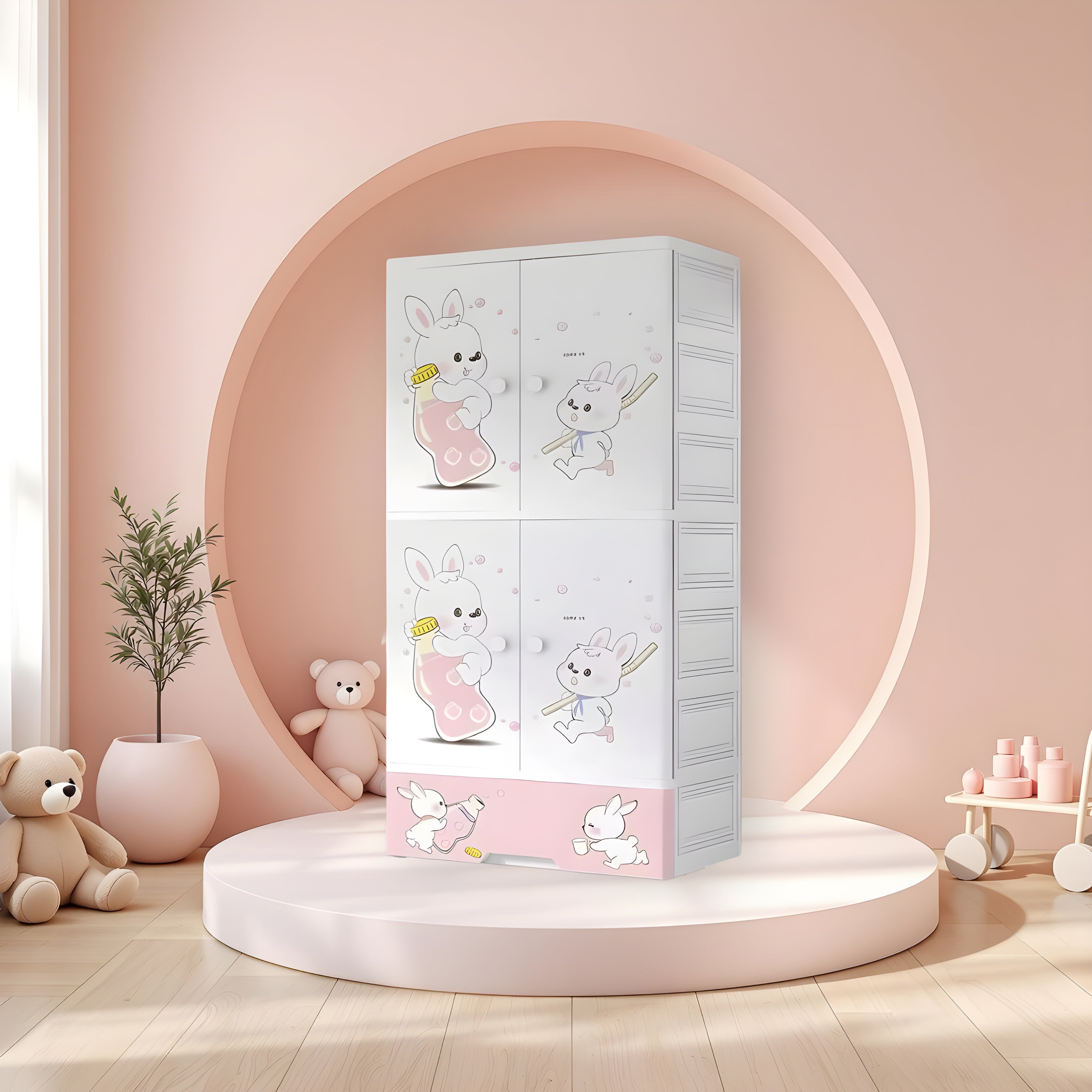 portable_hard_plastic_closet_for_clothes_storage__Rabbit