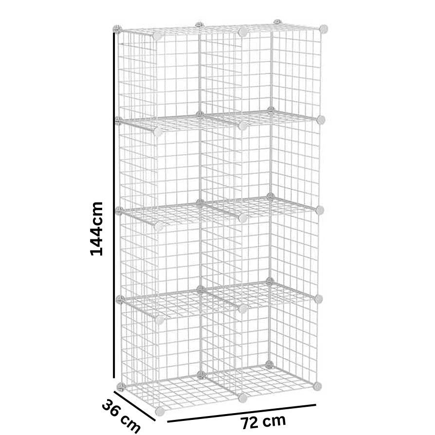 strong_metal_frame_8_cube_storage_organizer__White