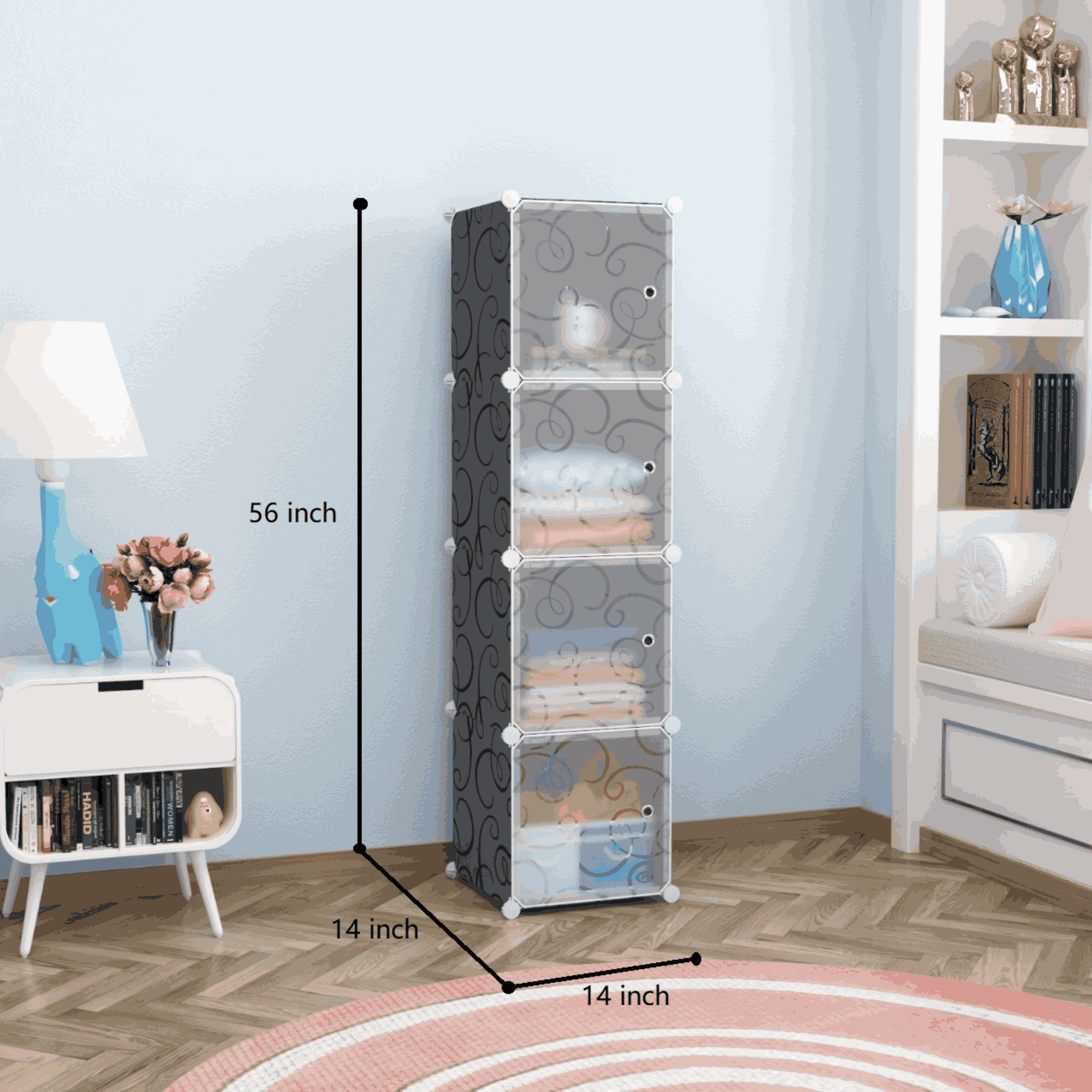 transparent_PP_wardrobe_with_4_doors__black