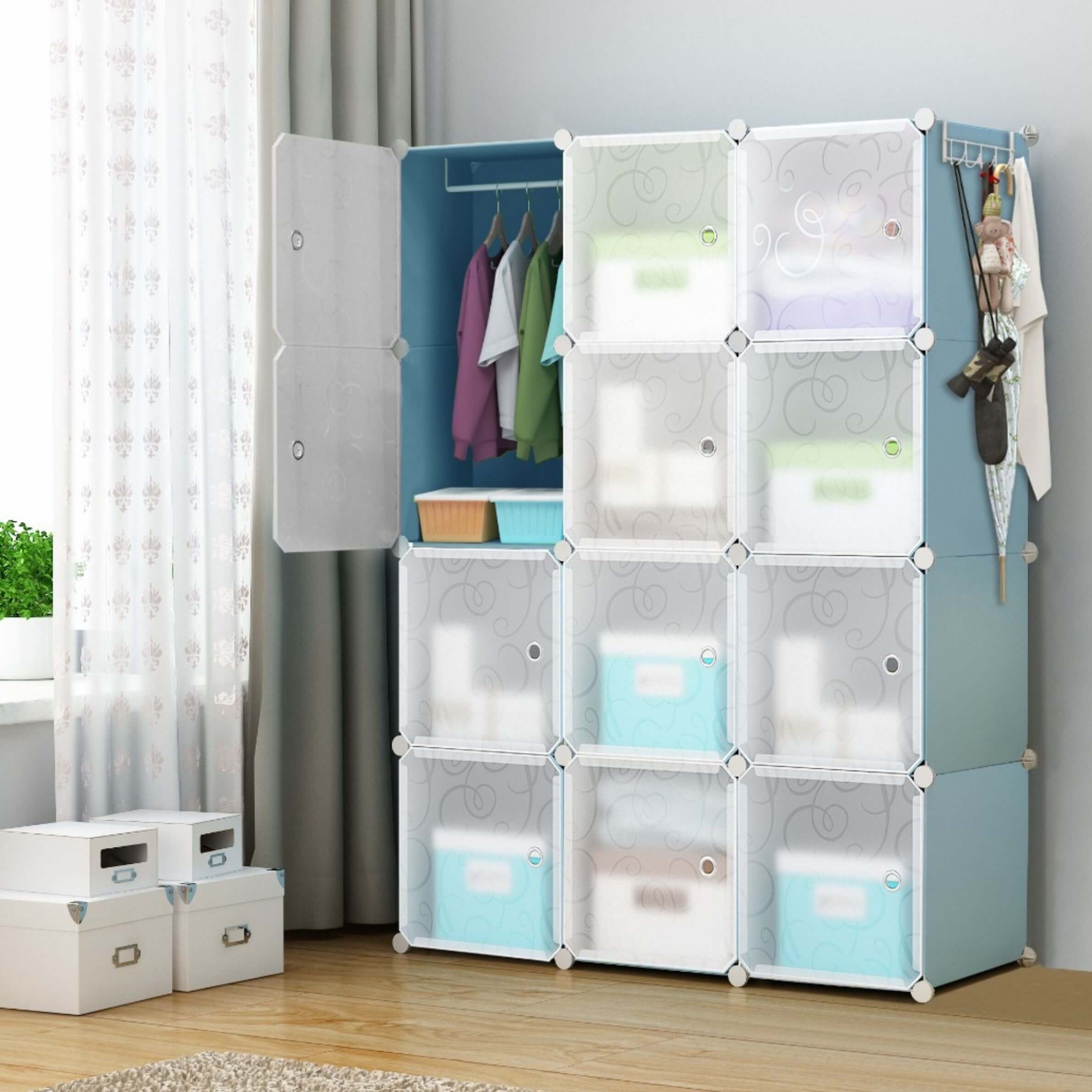 transparent_plastic_wardrobe_with_12_doors_for_kids_room__blue