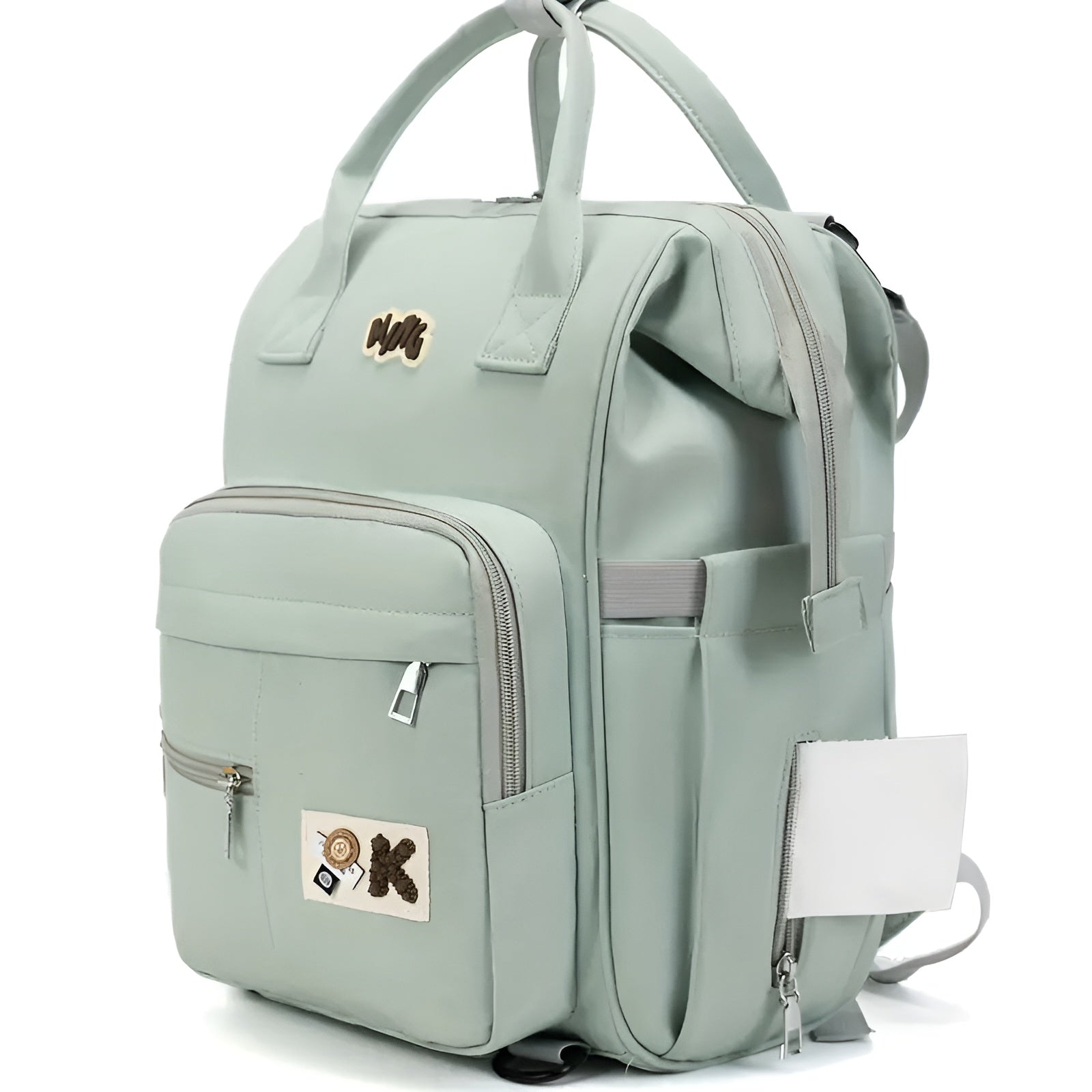 trendy_mom_backpack_for_newborn_essentials__Green