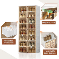 8_door_shoe_cabinet_with_dustproof_cover_for_home__8-Door