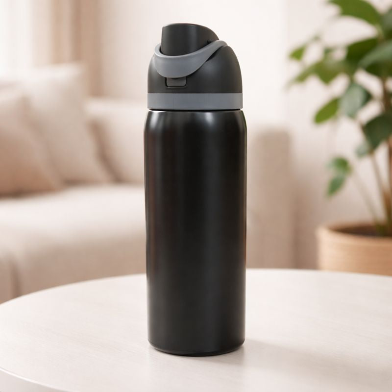 BPA_free_stainless_steel_bottle__Black