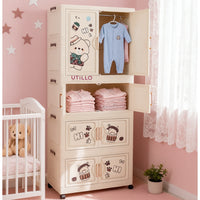 Foldable_kids_cupboard_with_doors_shelves__Lollipop-Bear