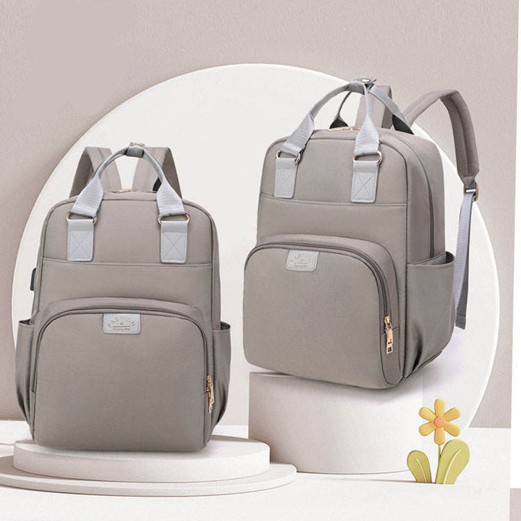 Luxury_diaper_backpack_for_stylish_mothers_on_the_go__Gray