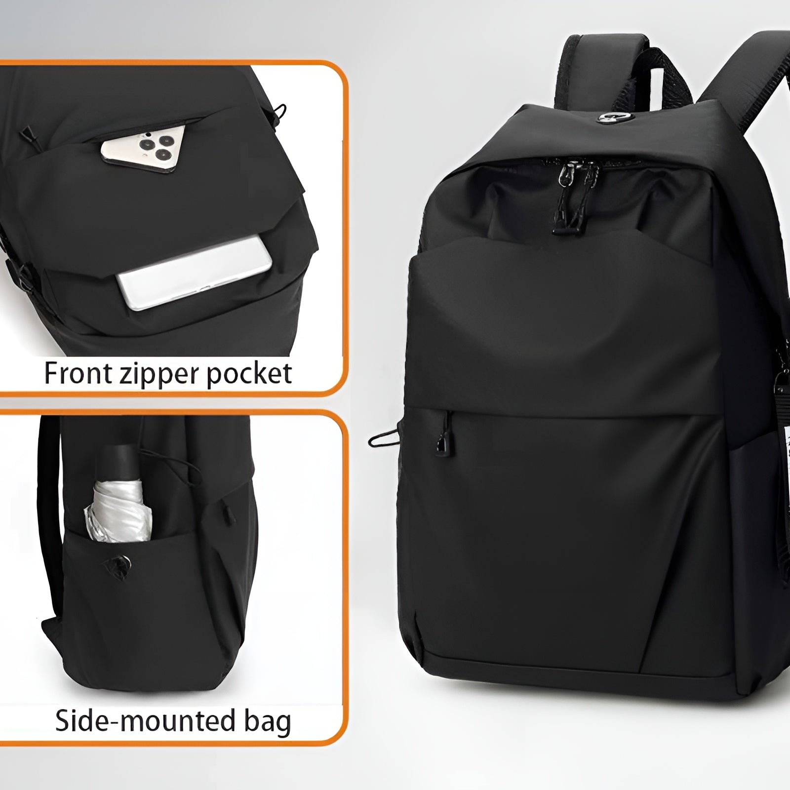 Multi-functional_diaper_backpack__Black