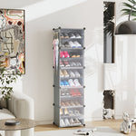 Multi-tier_shoe_rack_with_cover_for_dust_protection__20-pair-gray