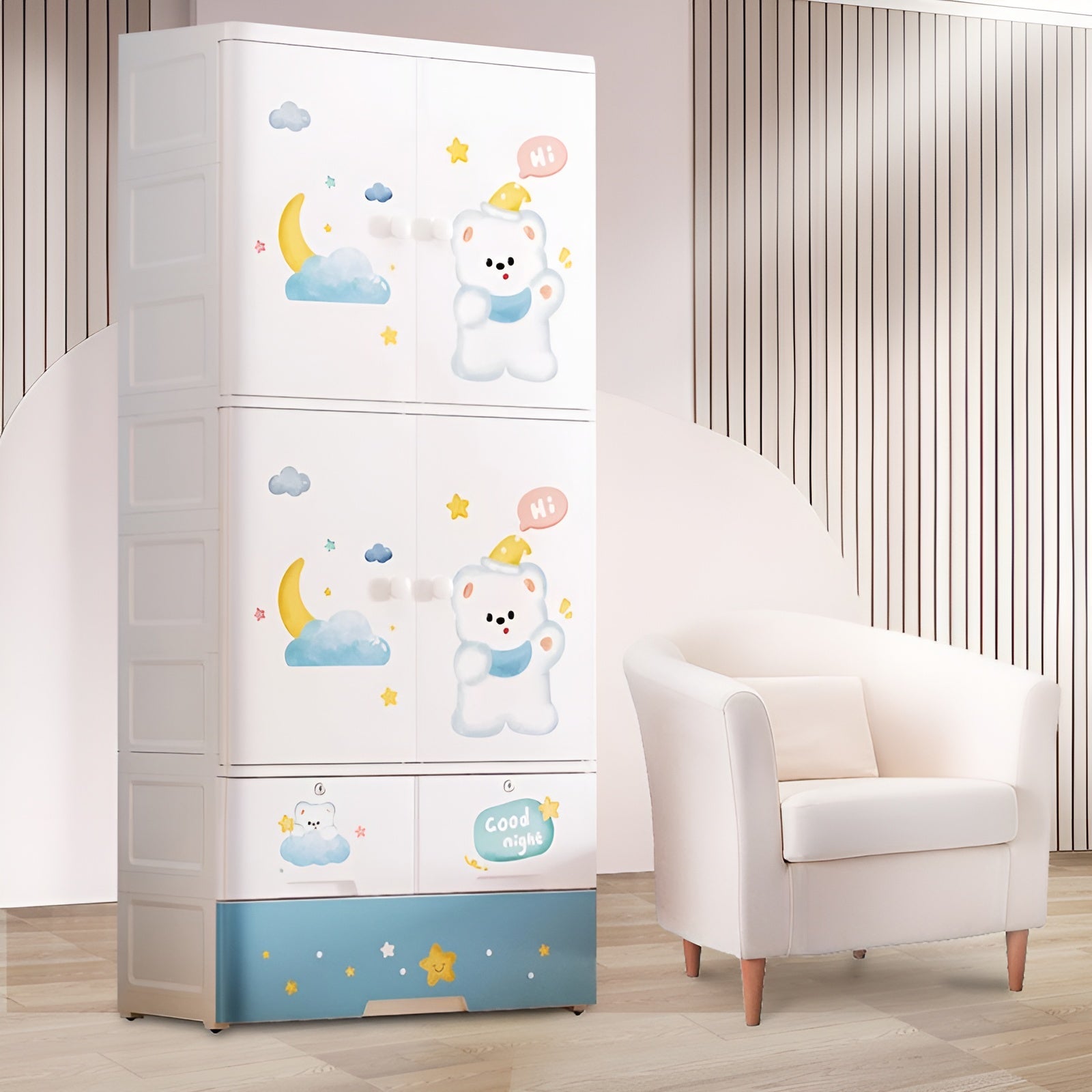 Space-saving-plastic-wardrobe-for-small-rooms__blue-bear