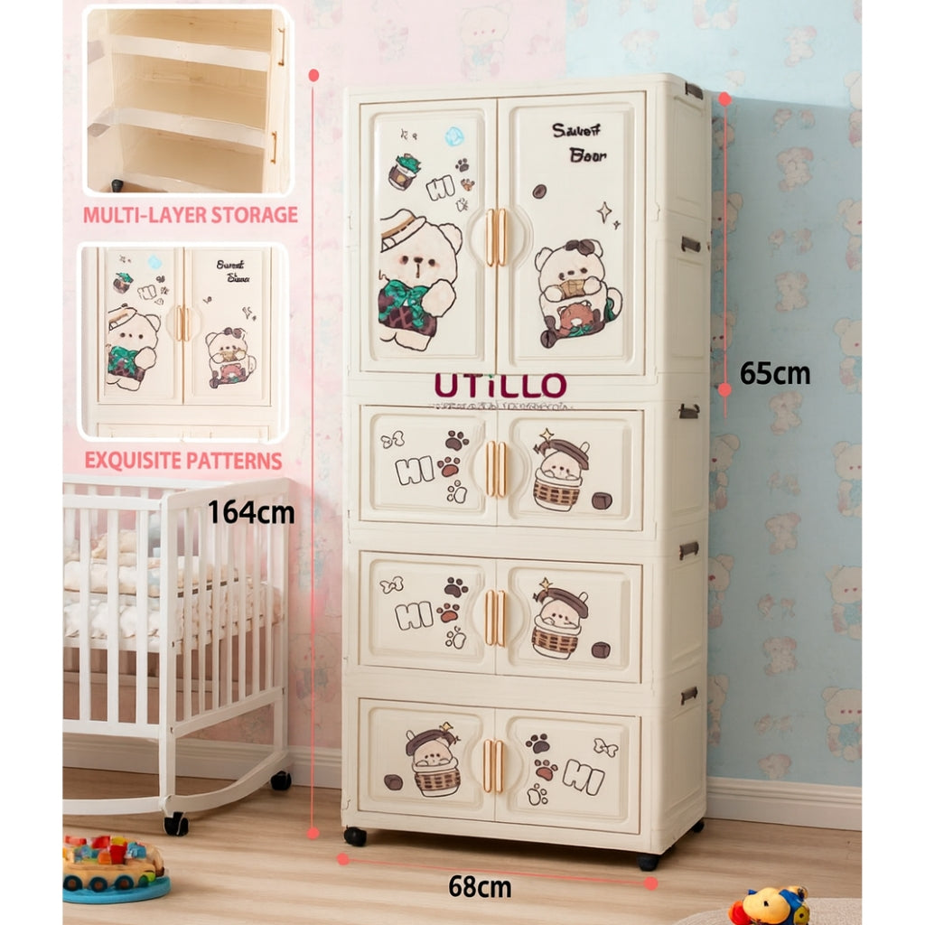 Spacious_kids_clothes_organizer_cabinet__lollipop-Bear