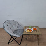 Velvet_Padded_Foldable_Saucer_Chair__gray