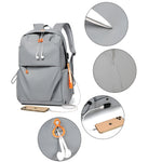 Waterproof_diaper_bag_for_traveling_moms__Gray