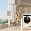 Octopus-Style Foldable Tripod Clothes Drying Rack – Space-Saving Umbrella Design for Indoor & Outdoor Use!